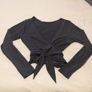 lululemon long sleeve wrap top